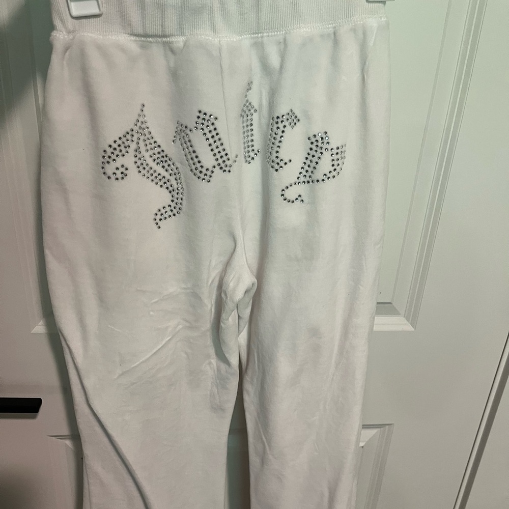 white juicy couture pants